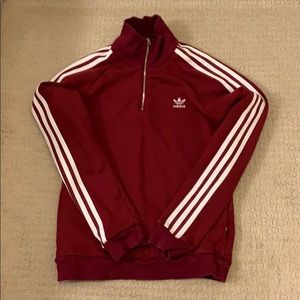 Adidas half zip sweatshirt